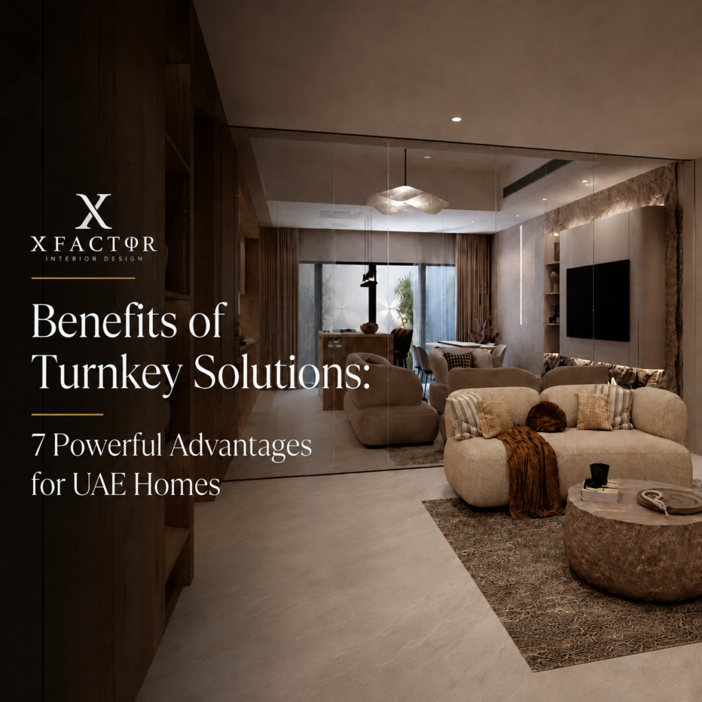 Benefits of Turnkey Solutions for UAE homes by X Factor Designs